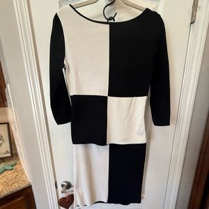 Stylish Black and White Colorblock coordinates by Cyrus